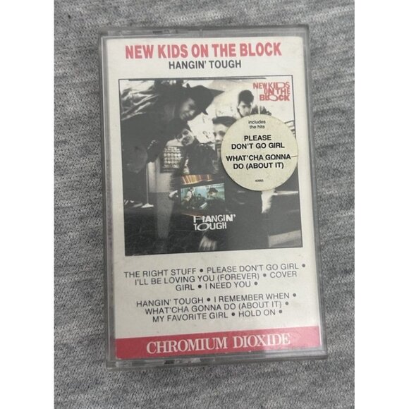 New Kids On The Block, Hanging Tough Audio Cassette Tape 1988 Hangin Tough - Picture 2 of 8